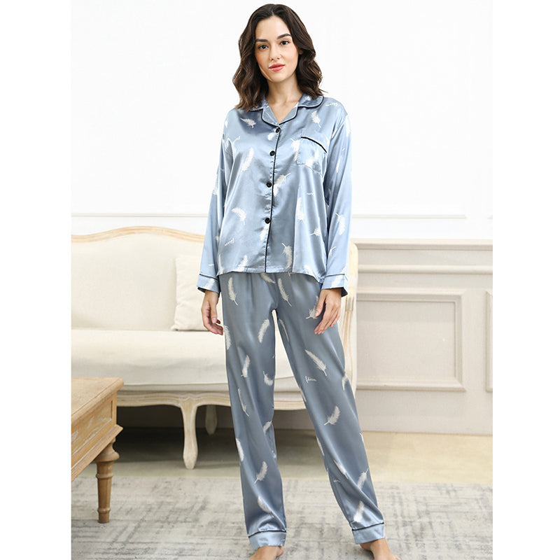 Feather Pyjamas Set