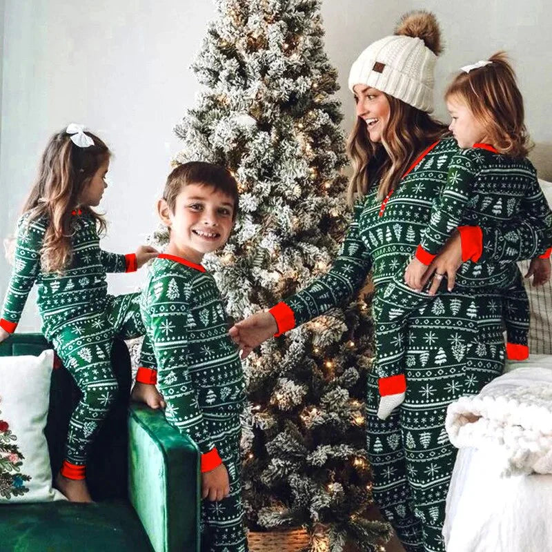 matching Christmas family pyjamas UK