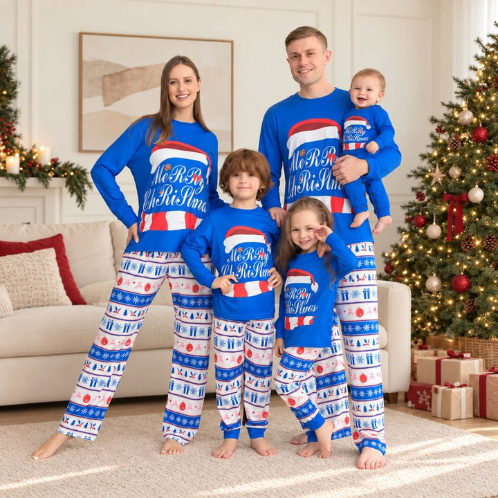 Plaid Moose Family Matching Christmas Pyjamas