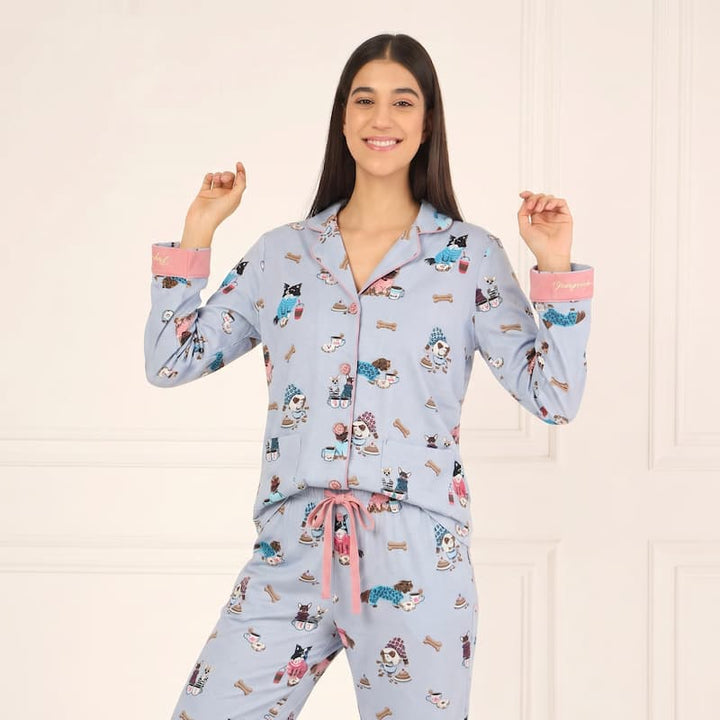 dog and treats pyjamas