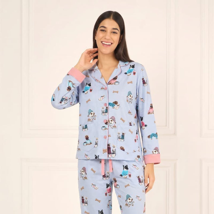dog and treats pyjamas