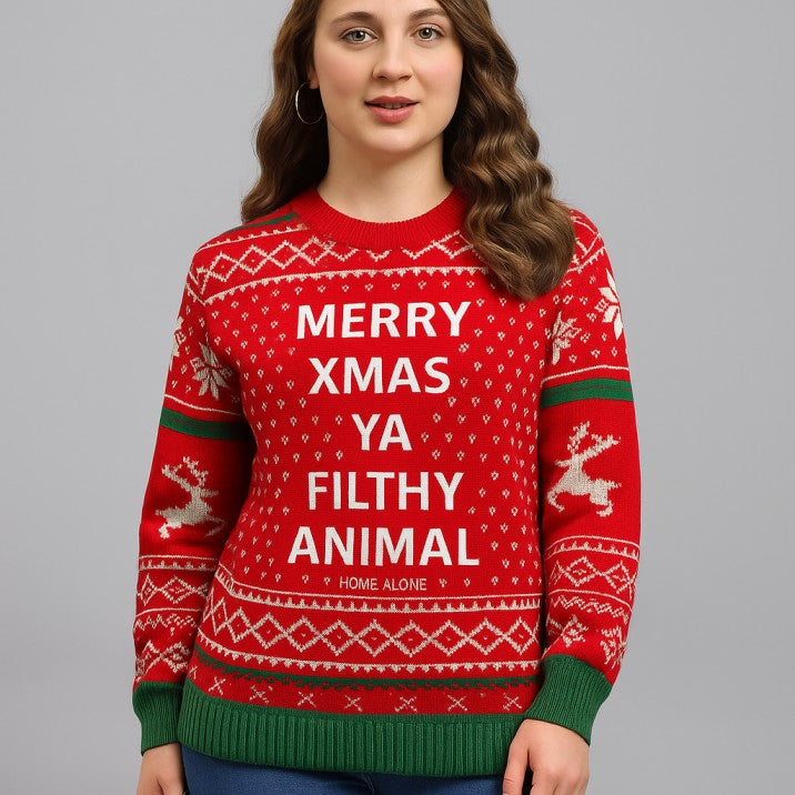 Filthy Animal Unisex Christmas Ugly Sweater