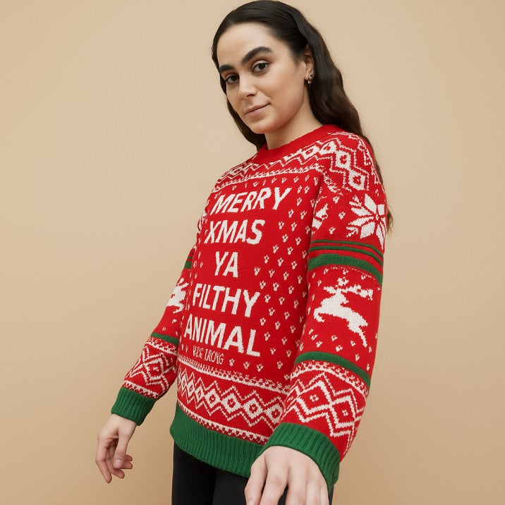 Filthy Animal Unisex Christmas Ugly Sweater
