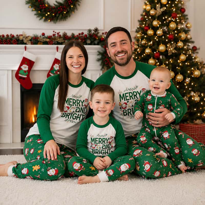 Gnome Matching Family Christmas Pyjamas