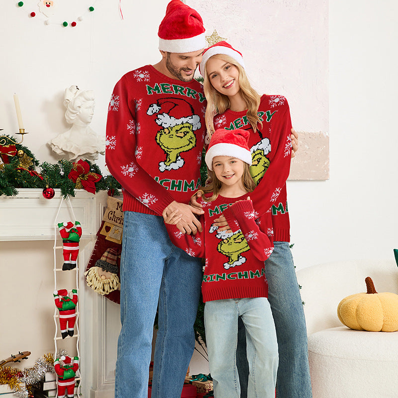 Grinch Cheer Christmas Jumper