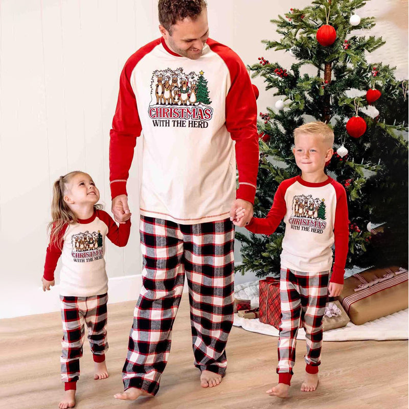 Christmas With the Herd Family Matching Pyjamas