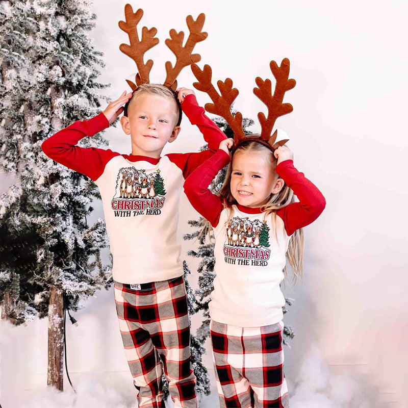 Christmas With the Herd Family Matching Pyjamas