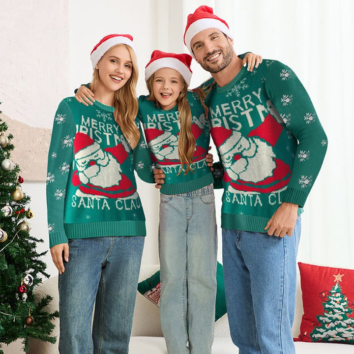 Merry Christmas Santa Claus Family Christmas Jumpers