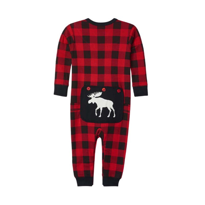 Plaid Moose Family Matching Christmas Pyjamas