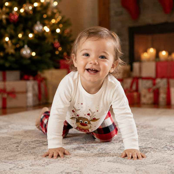 Reindeer Family Matching Christmas Pyjamas