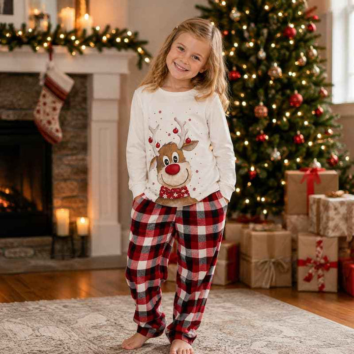 Reindeer Family Matching Christmas Pyjamas