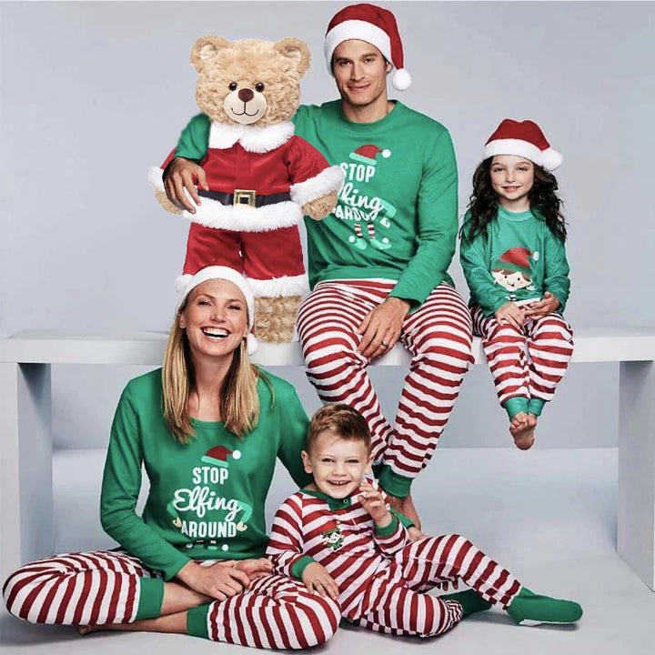 Stop Elfing Family Matching Christmas Pyjamas