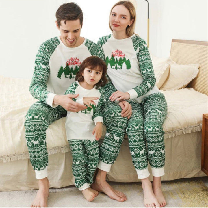 Merry Christmas In The Jungle Christmas Matching Family Pyjamas