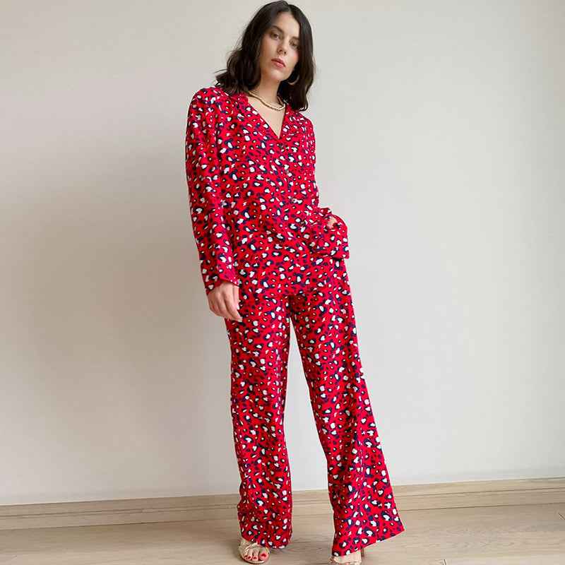Pyjamas Colorful Colorful Cheetah Pyjamas – Pajama Village UK